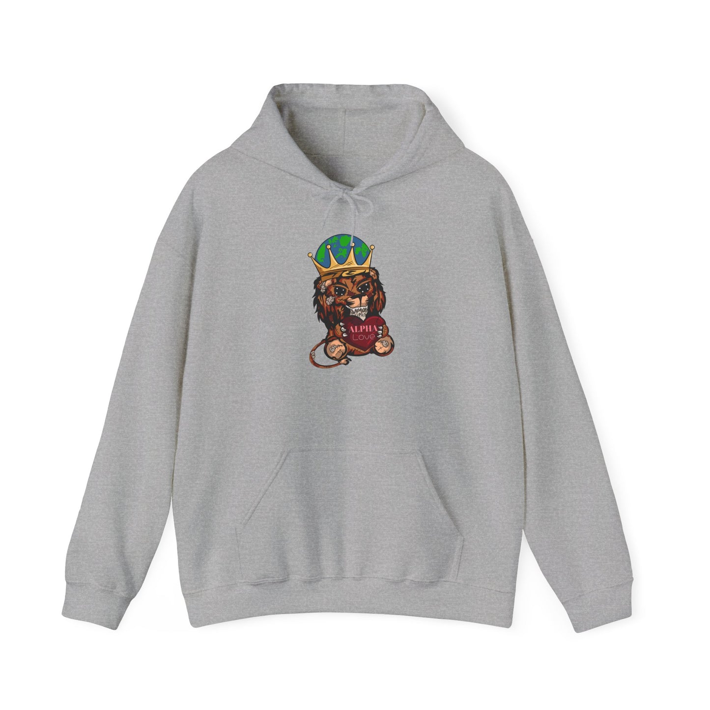Alpha Love Brand Pullover Hoodie