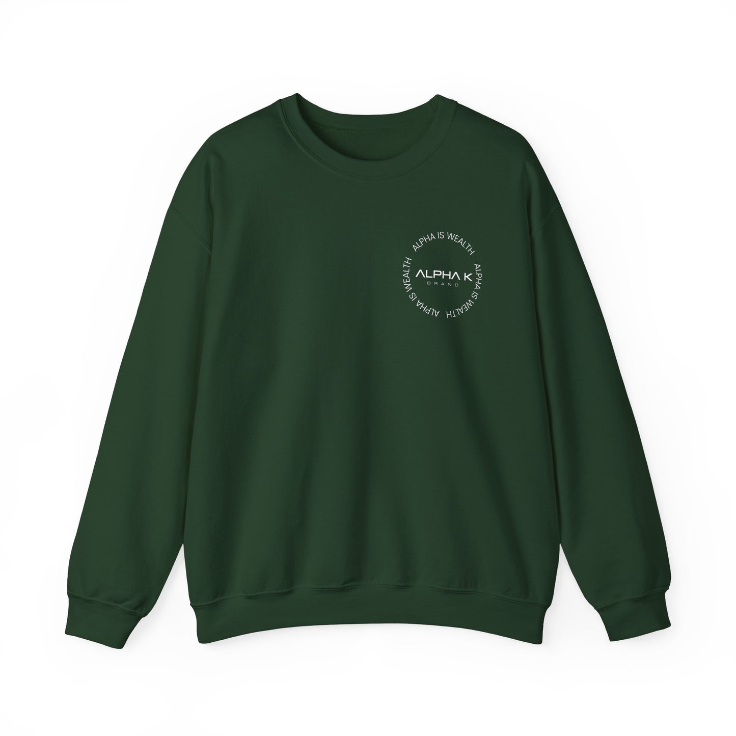Alpha Is Wealth Crewneck Sweatshirt