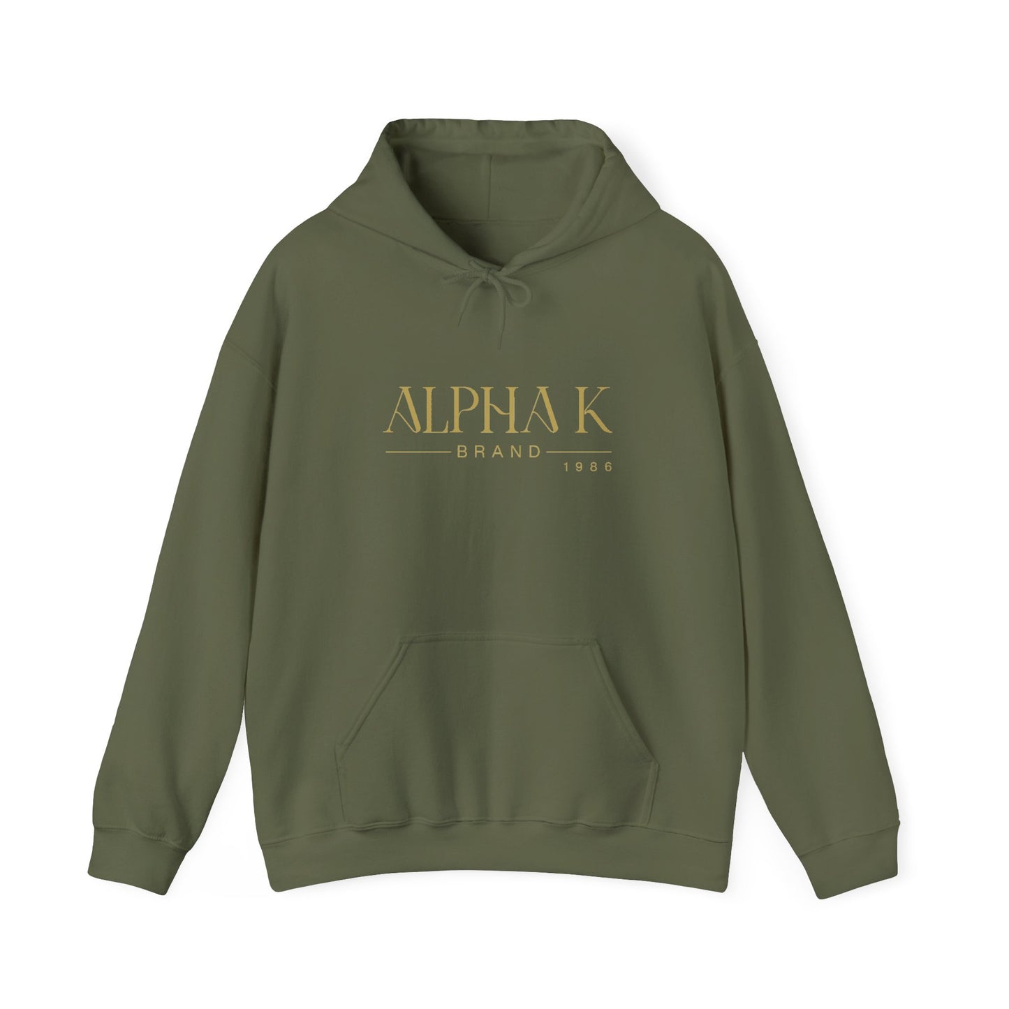 Alpha K Brand Pullover Hoodie