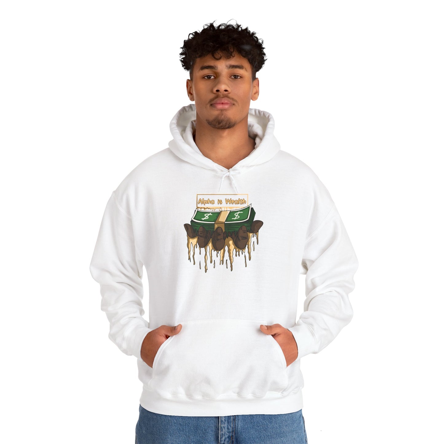 Alpha Dollars Men's Pullover Hoodie