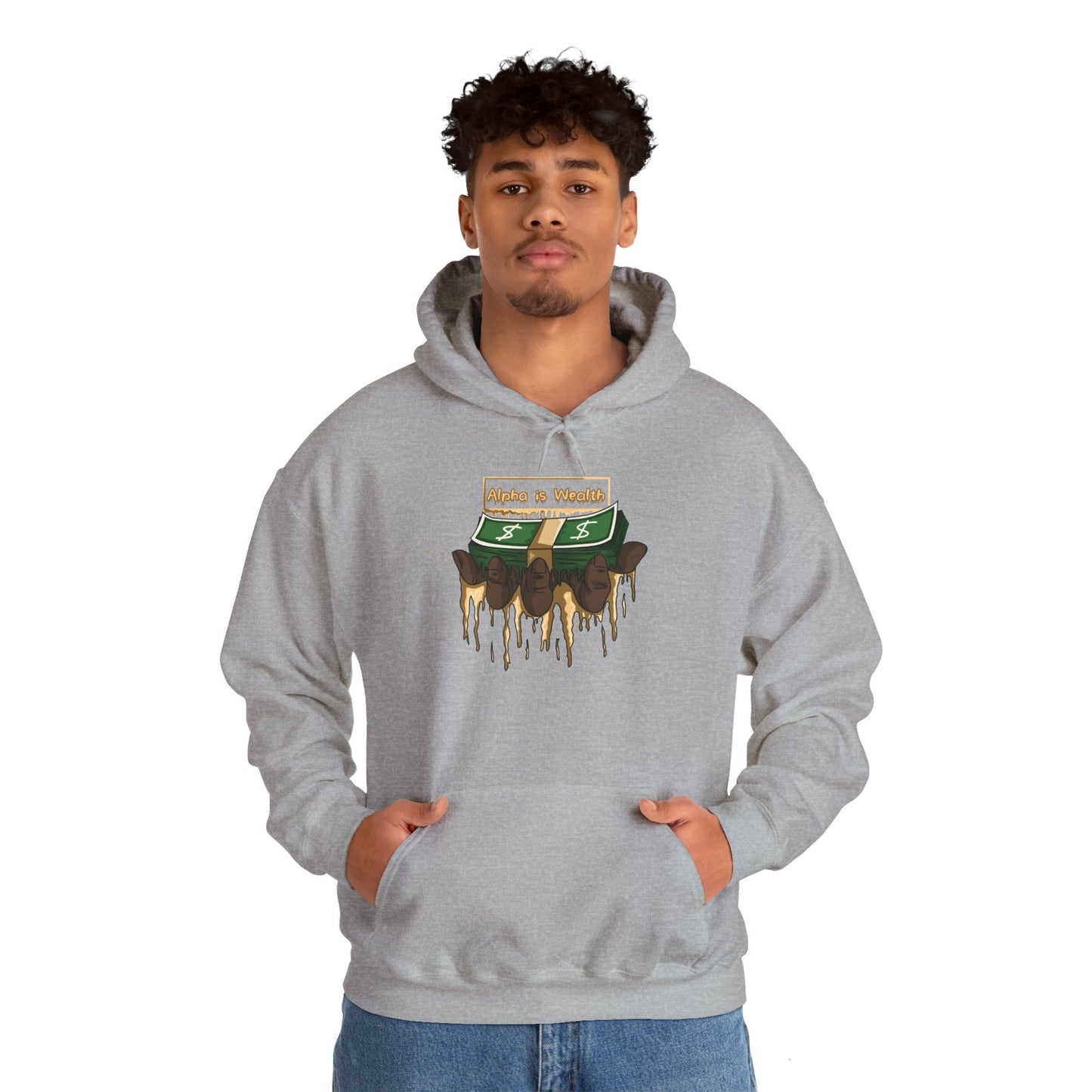 Alpha Dollars Men's Pullover Hoodie