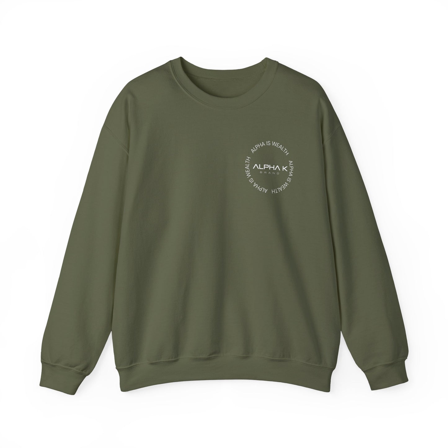 Alpha Is Wealth Crewneck Sweatshirt