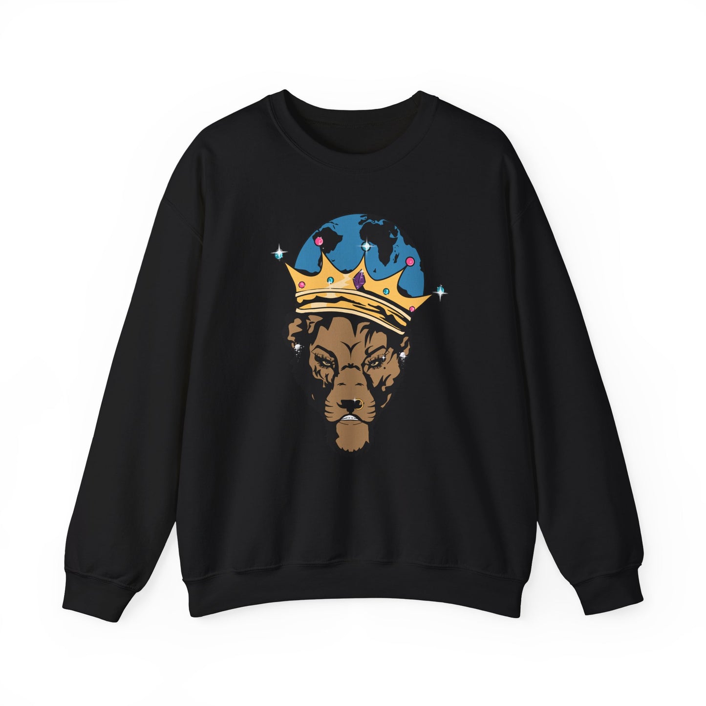 Women's Lioness, Crewneck Sweater