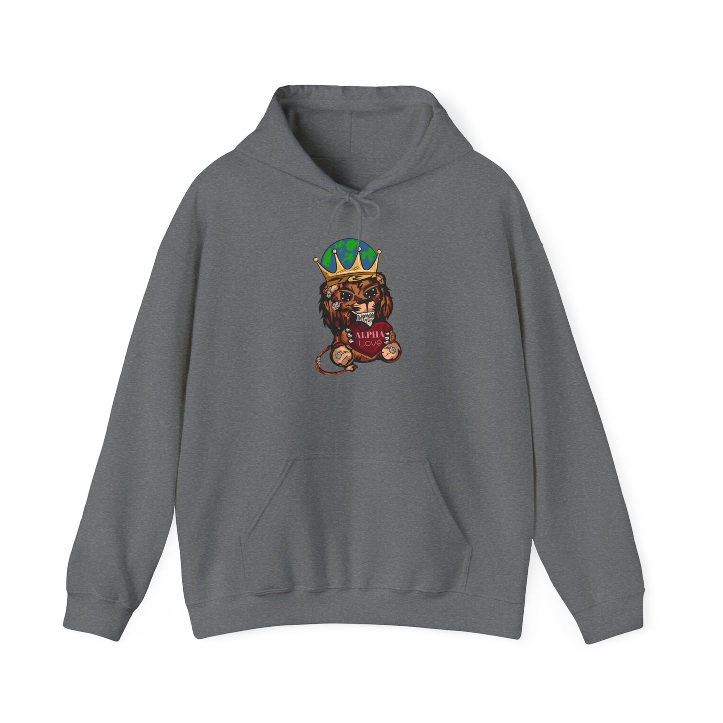 Alpha Love Brand Pullover Hoodie