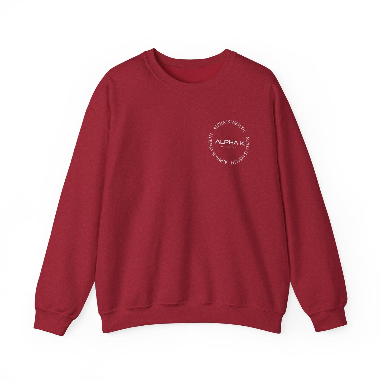 Alpha Is Wealth Crewneck Sweatshirt