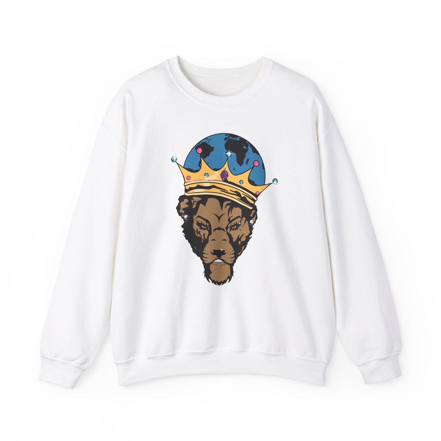 Women's Lioness, Crewneck Sweater