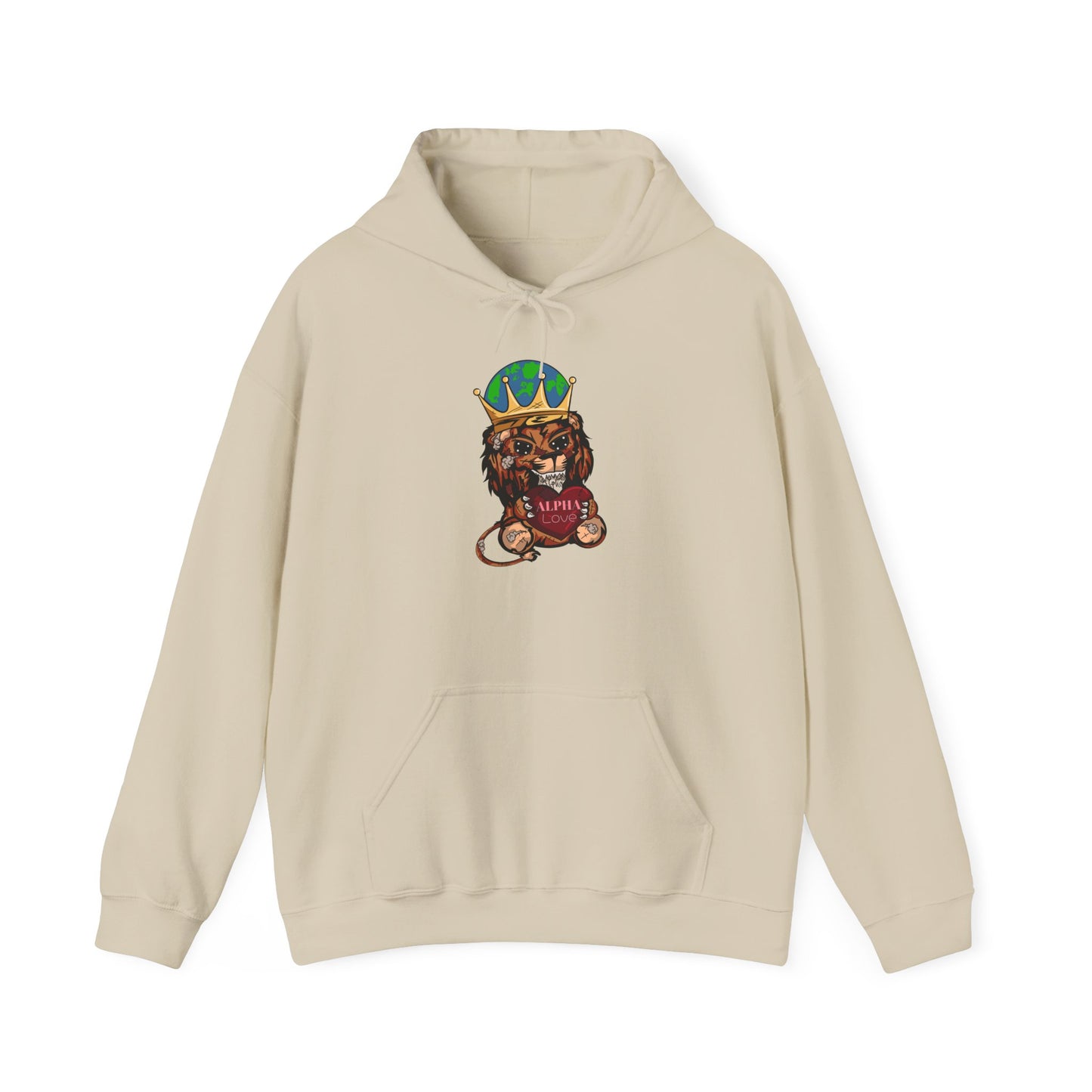 Alpha Love Brand Pullover Hoodie