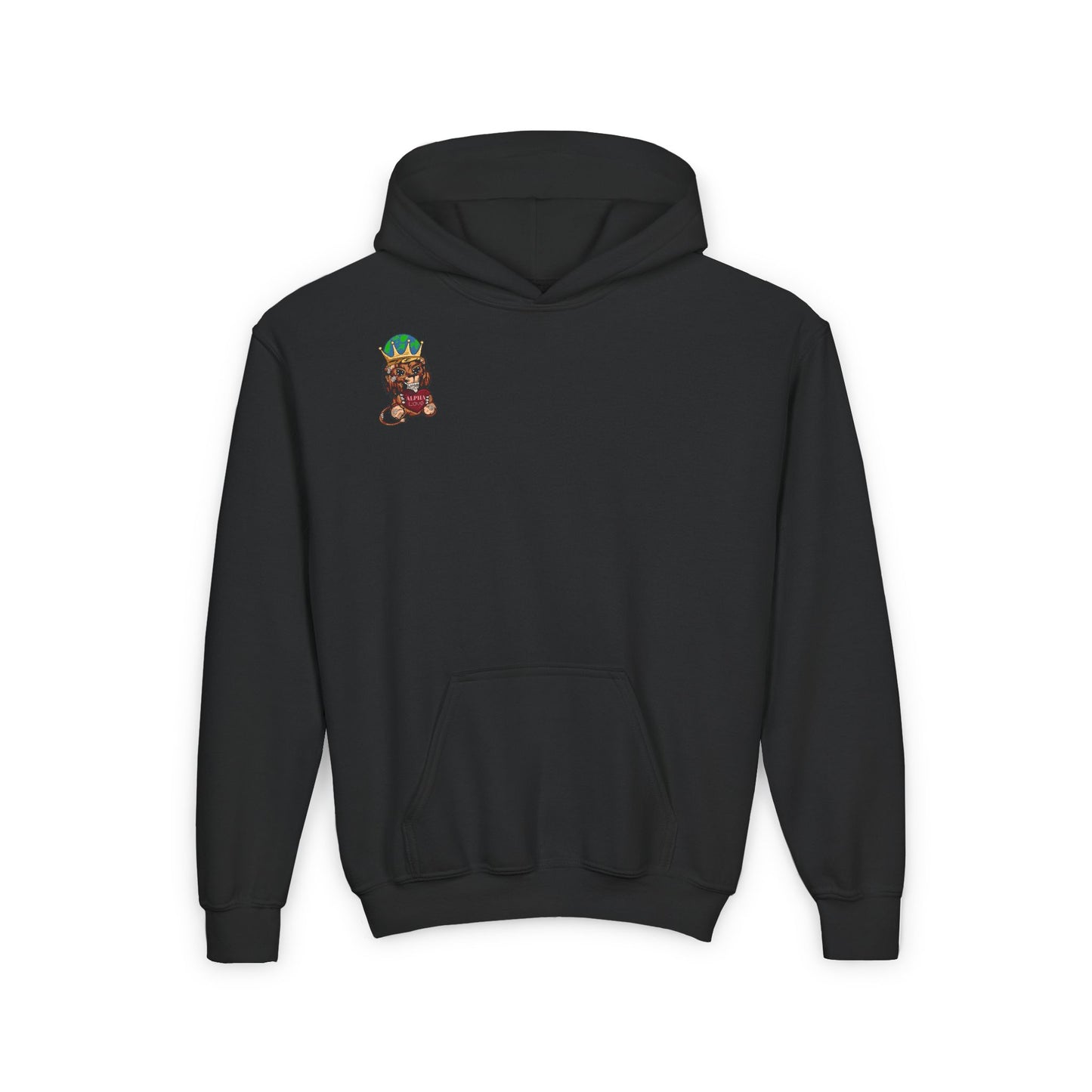 Alpha Love Youth Hooded Sweatshirt