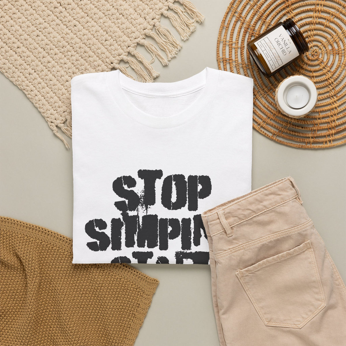 Stop Simping Start Stacking  T-Shirt