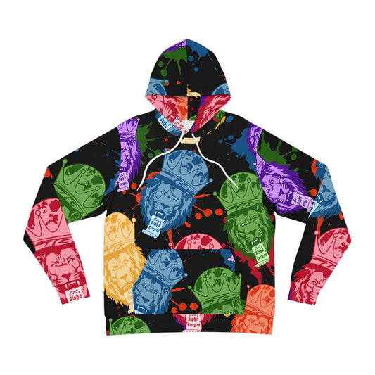 Big Lion All-Over Men's Hoodie