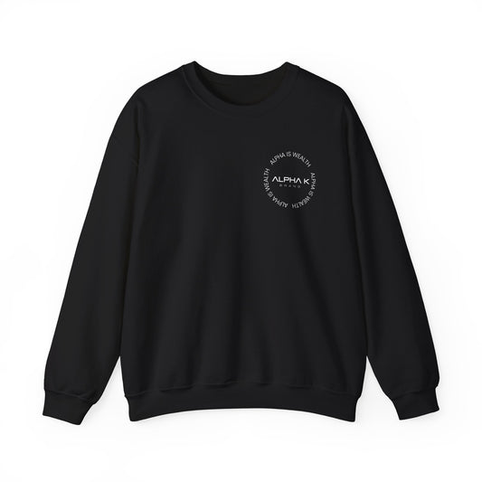 Alpha Is Wealth Crewneck Sweatshirt